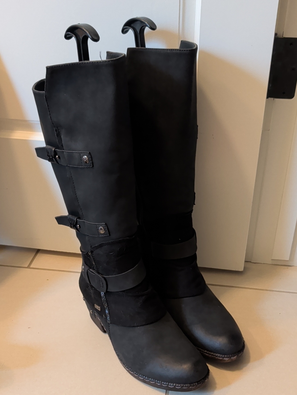 RIEKER WOMENS BERNADETTE WINTER BOOT 93684-00 BLACK Size 40